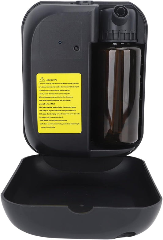 PKXGNS Smart Scent Diffuser App Control, Programme Easily with Shortcut Function, Aroma Essential Oil Diffuser Scent Air Machine (US Plug) (Black)