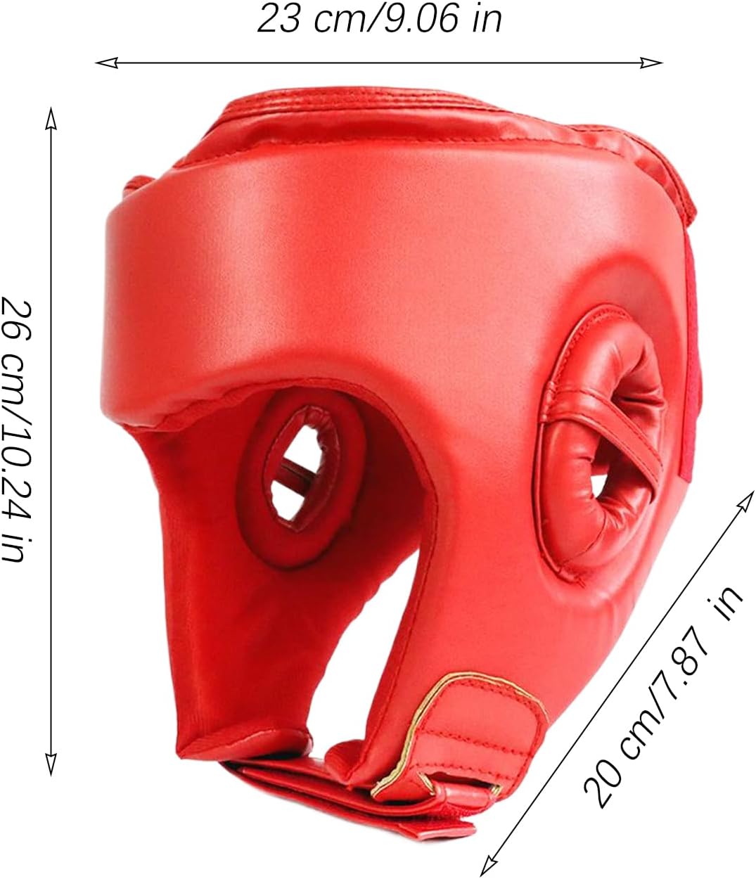Sparring Headgear, Adjustable Boxing Head Protector, Professional Protective Gear, 10.24 x 9.06 x 7.87 Inches, Ideal for Gym Workouts, Home Training and Competitions