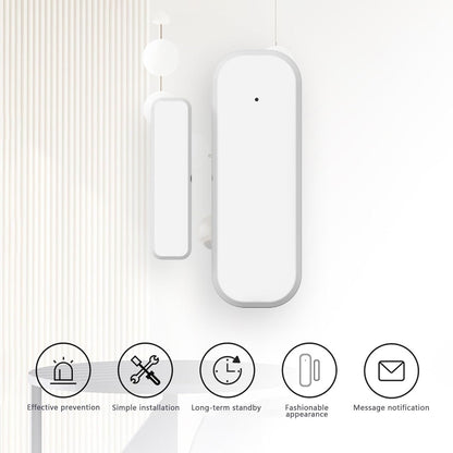 Smart Door Monitor - Wireless Home Automation Sensor | WiFi Window Door Sensor | Home Security Device | Home Automation Magnetic Safety Equipment, APP Remote Notification for Indoor
