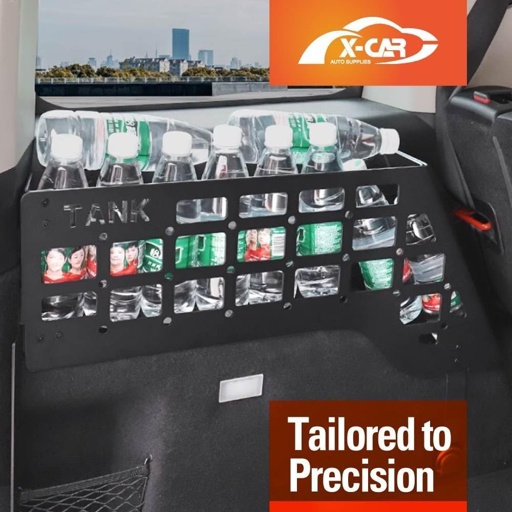 X-CAR Trunk Storage Rack Boot Left Side Shelves Shelf Organizer Accessories for GWM Tank 300