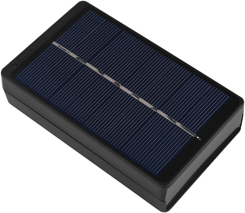 Aa Battery Solar Charger,Solar AA AAA Battery Charger Charging Box 1W 4V Portable Solar Battery Charger for AA and AAA Batteries Black Solar Battery Charger for aa Batteries