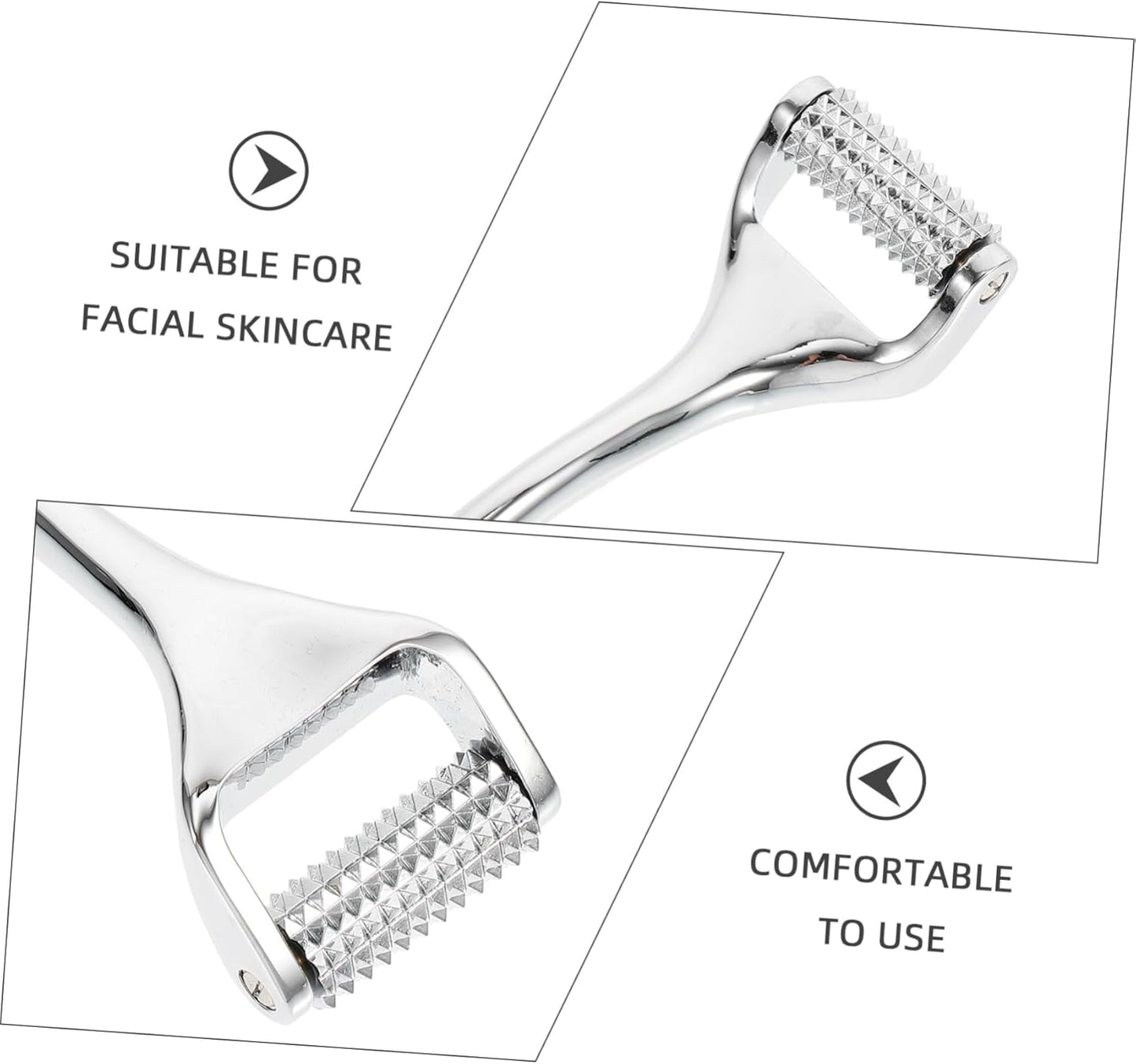 DOITOOL 1 Pc Facial Beauty Rollers Anti Aging Tool Facial Massager Face V Massager Skin Care Needle Rolling