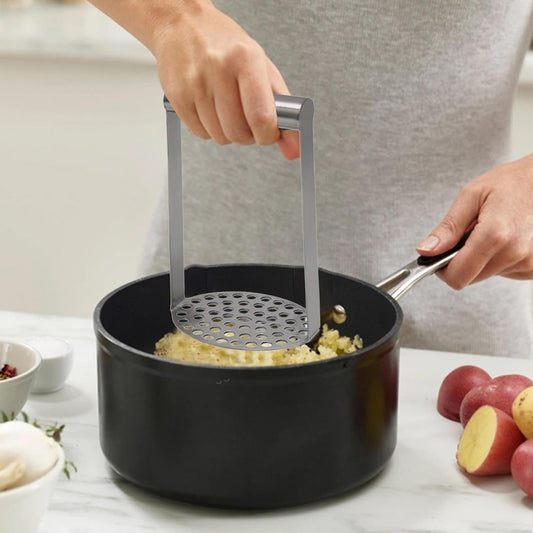 Potato Masher Kitchen Tool - Sturdy Kitchen Gadget for Mashing Potatoes, Avocados and More | Durable Kitchen Tool for Beans and Meat, Versatile Mashed Maker Tool