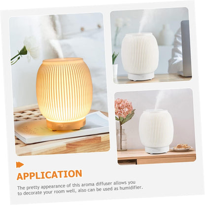 ULDIGI USB Aroma Diffuser with Light Desktop Air Humidifier for Home Office Elegant Design with Remote Control for Aromatherapy Decoration