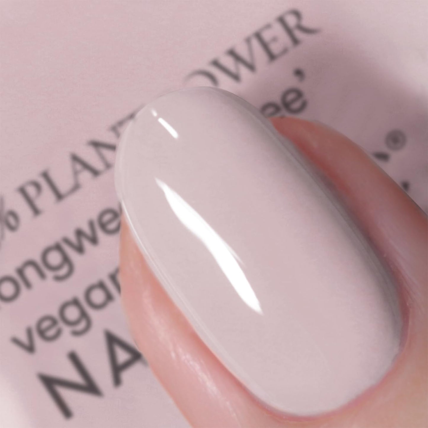 Nails Inc - Everyday Self Care Plant Power Vegan Nail Polish - 73% Plant Based, 100% Vegan & Animal Testing - Perfect Manicure, Gentle Pink - Environmentally Friendly Nail Art