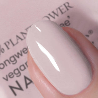 Nails Inc - Everyday Self Care Plant Power Vegan Nail Polish - 73% Plant Based, 100% Vegan & Animal Testing - Perfect Manicure, Gentle Pink - Environmentally Friendly Nail Art