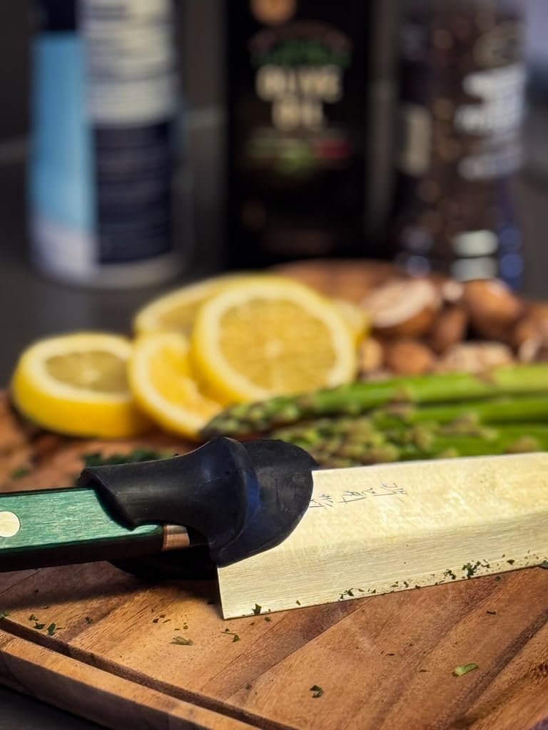 DICEVICE everGRIP Knife Handle Grip for Chef's or Kitchen Knives - Universal Non-Slip Ergonomic Design - Dishwasher Safe - Kitchen Essentials and Accessories 2.6"" - 2PCK, DV1-1