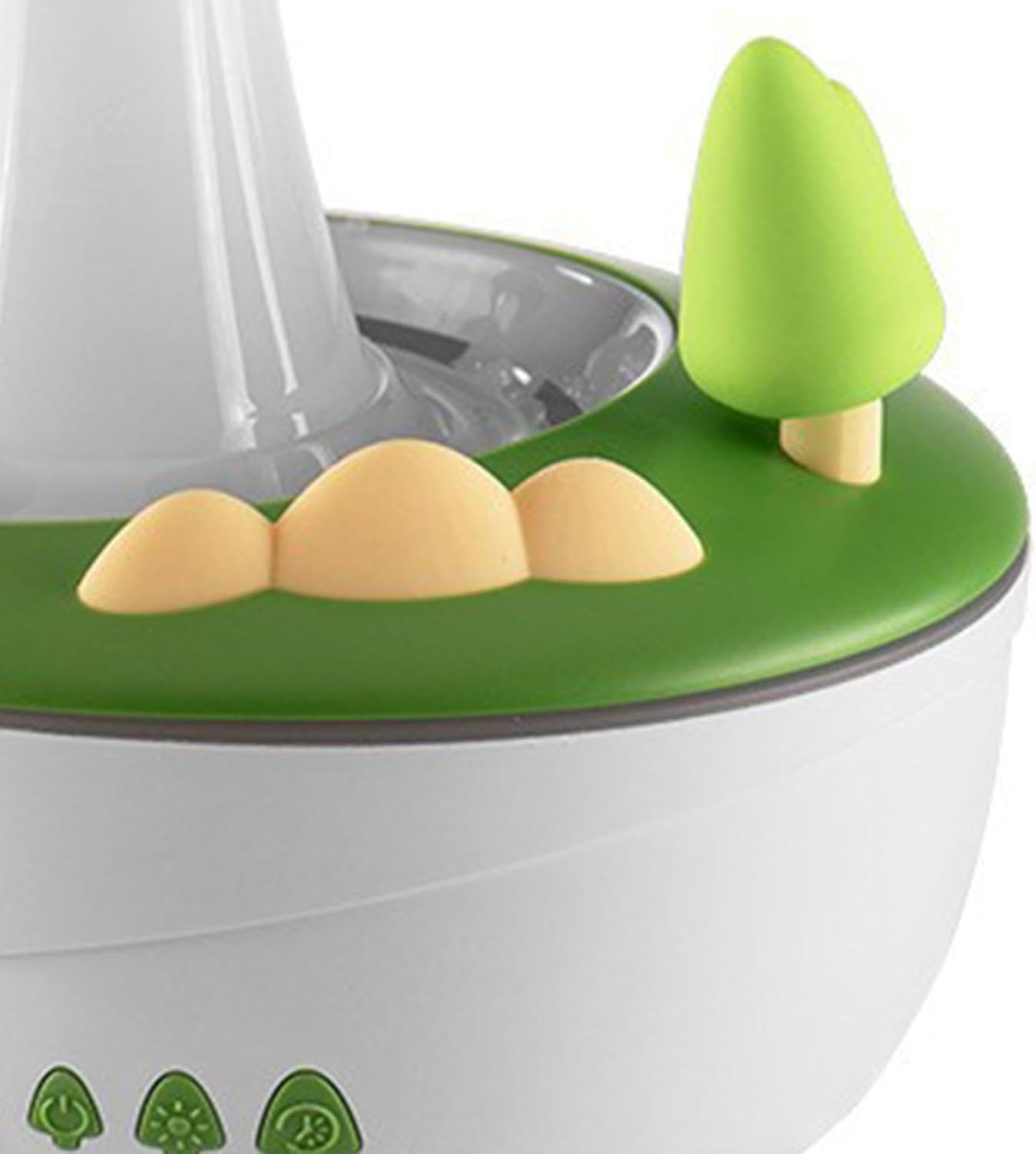 Qianly Raindrop Humidifier Aroma Diffuser 280ml with Colorful Lighting Feature