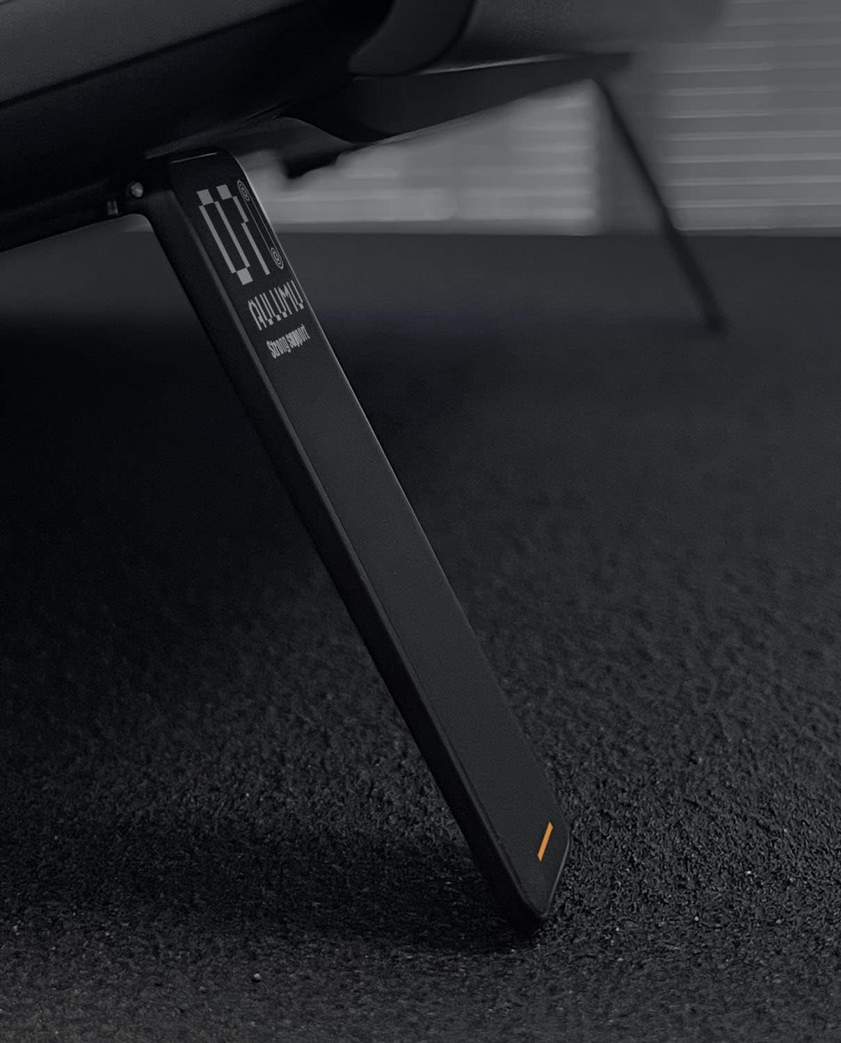 Aulumu G07 Pop Up Leg Stands Laptop, Super Portable Cooling Laptop Stand, Ergonomic Laptop Riser Lift for Desk for MacBook, All Laptops, Tablets, 8-20'', Black
