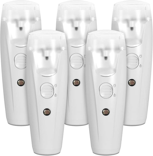 ORITE 3-in-1 Rechargeable Emergency Flashlight, Plug in Power Failure LED Light for Home, Plug in Flashlights for Home Power Failure, Hurricane Supplies, Survival Kits, Emergencies Lights 5 Packs