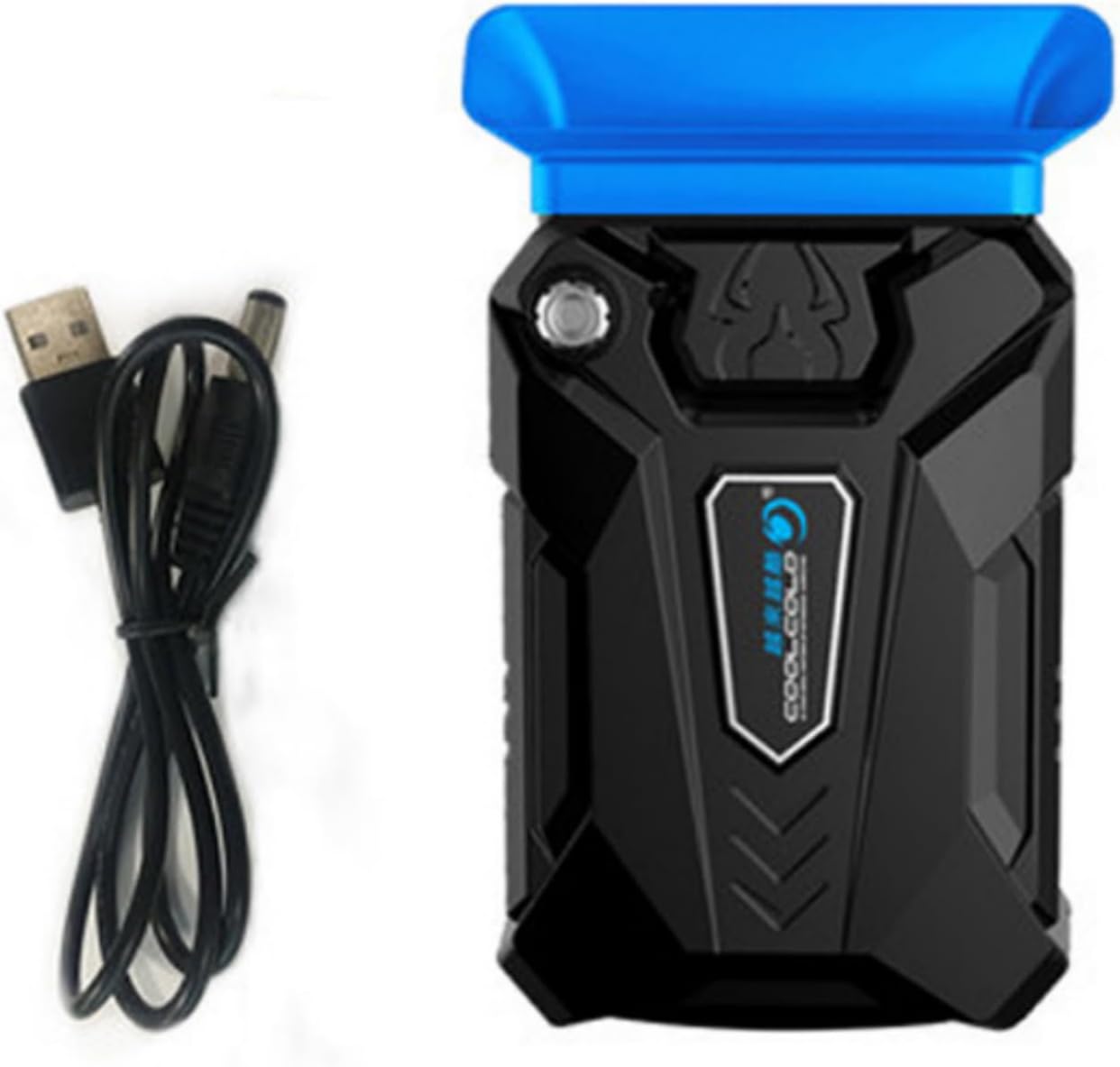 Cool Laptop Cooler with Vacuum Fan, Side Draft Portable Intelligent Notebook Radiator, Rapid Cooling, Automatic Manual Mode Portable Compatible with Laptop Cooling Pads