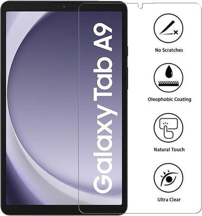 XunyLyee 2-Pack, Screen Protector for Samsung Galaxy Tab A9 8.7 inch SM-X110/ SM-115 2023 Version Tempered Glass Film