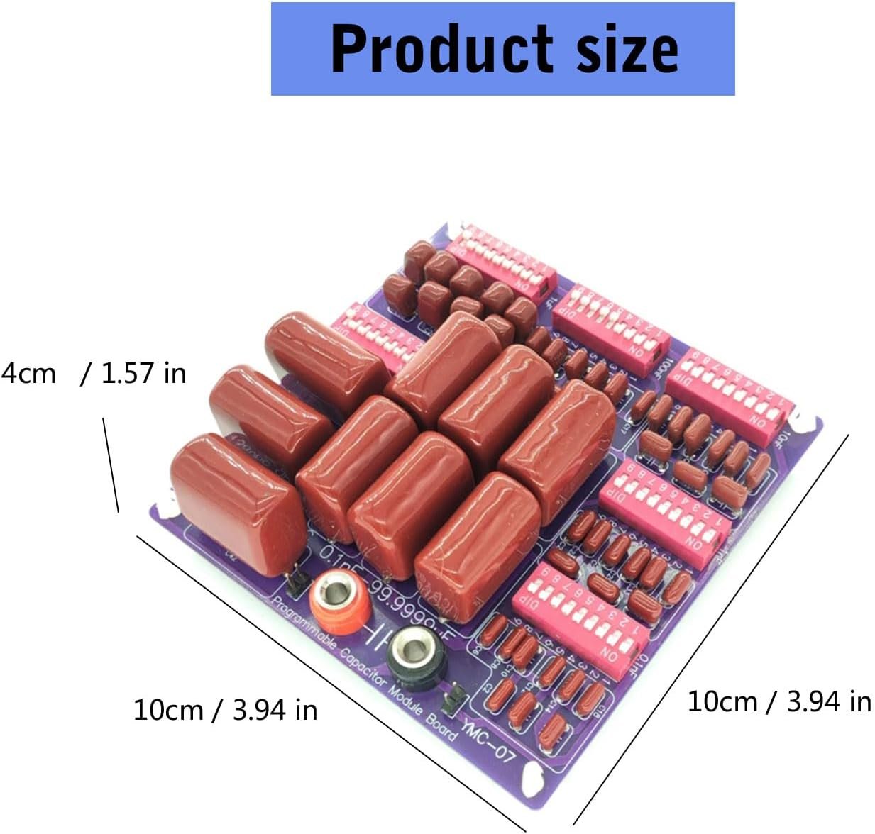 Multifunctional PCB Capacitor Board Intelligent Device Module Upgrade for Intelligent Homes Automation