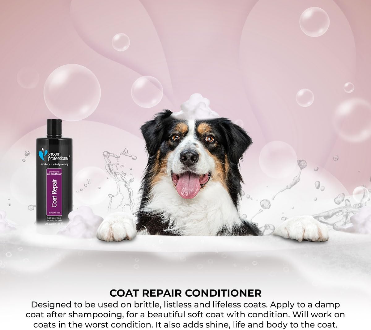 Groom Professional Dog Grooming Coat Repair Conditioner 450ml