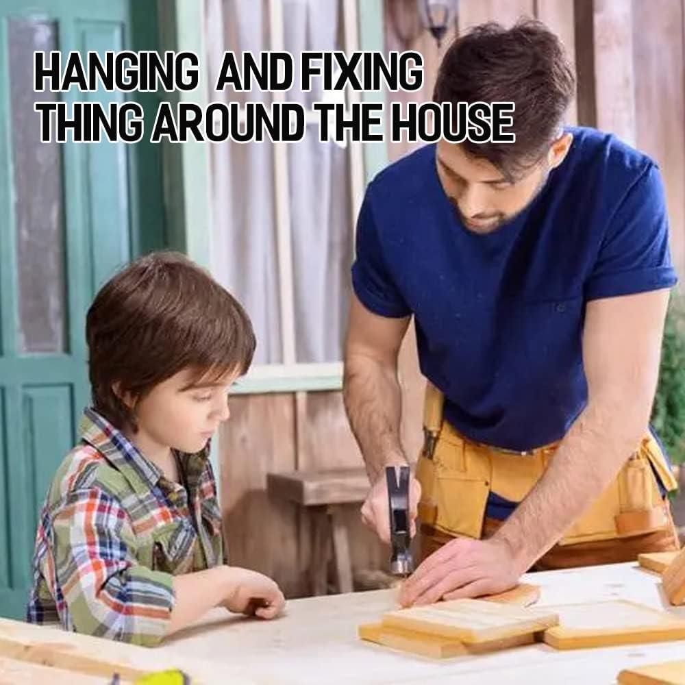 Dad Gifts From Daughter,Son and Kids,Gifts for Dad Who Wants Nothing,Handy Hammer Multitool Gifts Ideas for Dad.