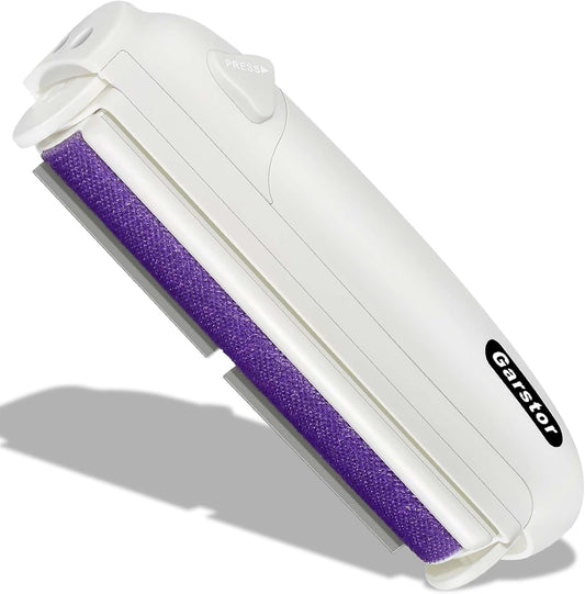 Garstor Lint Pet Hair Remover Brush Roller for Cats and Dogs, Reusable Pet Hair Removal, Hair Removal for Pets and Kennels, Carpets and Sofas, Purple