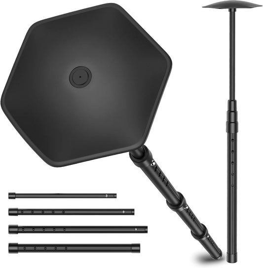 Rhino Valley Golf Travel Bag Rod - Aluminum Alloy Anti-Impact Support Cover, Protector Accessory, Adjustable Clubs Protection System Pole