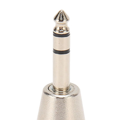 1/4 Inch TRS to XLR Adapter, 2Pcs 1 4 6.5mm Stereo Balanced Female Cables & Leads Male 3Pin and Sound Connector Quarter 6.35mm Microphone Cable for Mixers Microphones Amplifiers