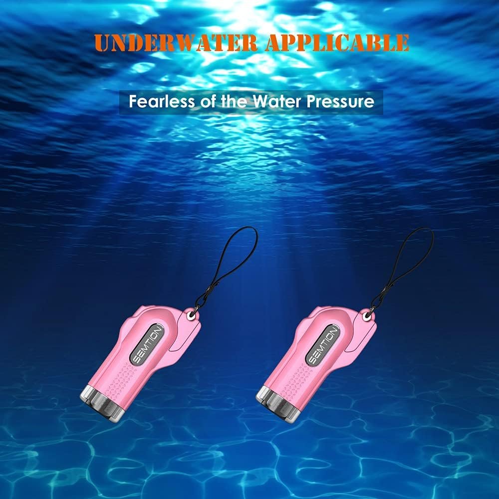 SEMTION Window Breaker Seat Belt Cutter 2 in 1 Car Glass Breaker Emergency Escape Tool (Upgraded Version) Pink-2Pcs