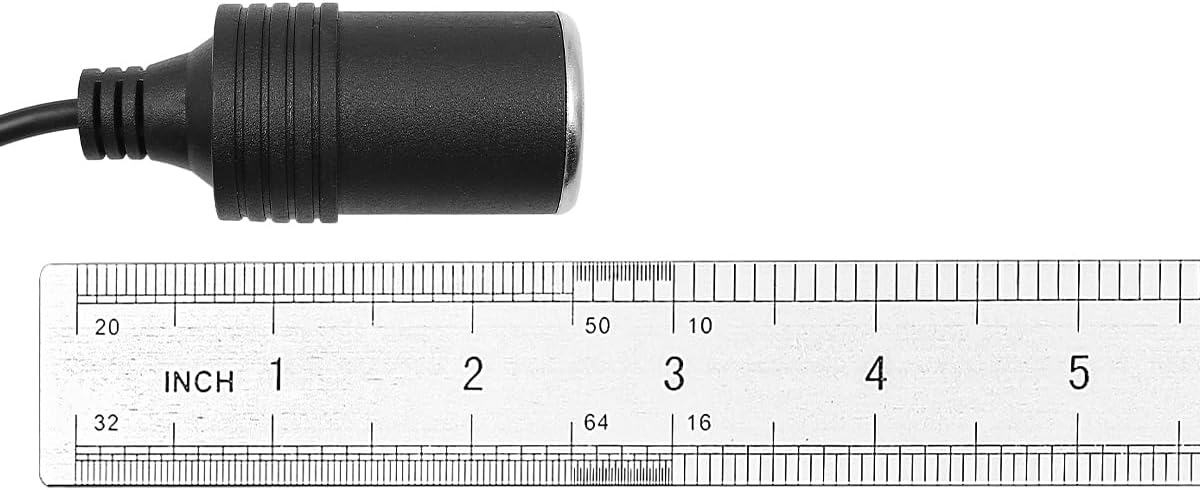 WANGCL USB to Cigarette Lighter Adapter Type C Male 5V to 12V Cigarette Lighter Socket Female Converter Cable Adapter