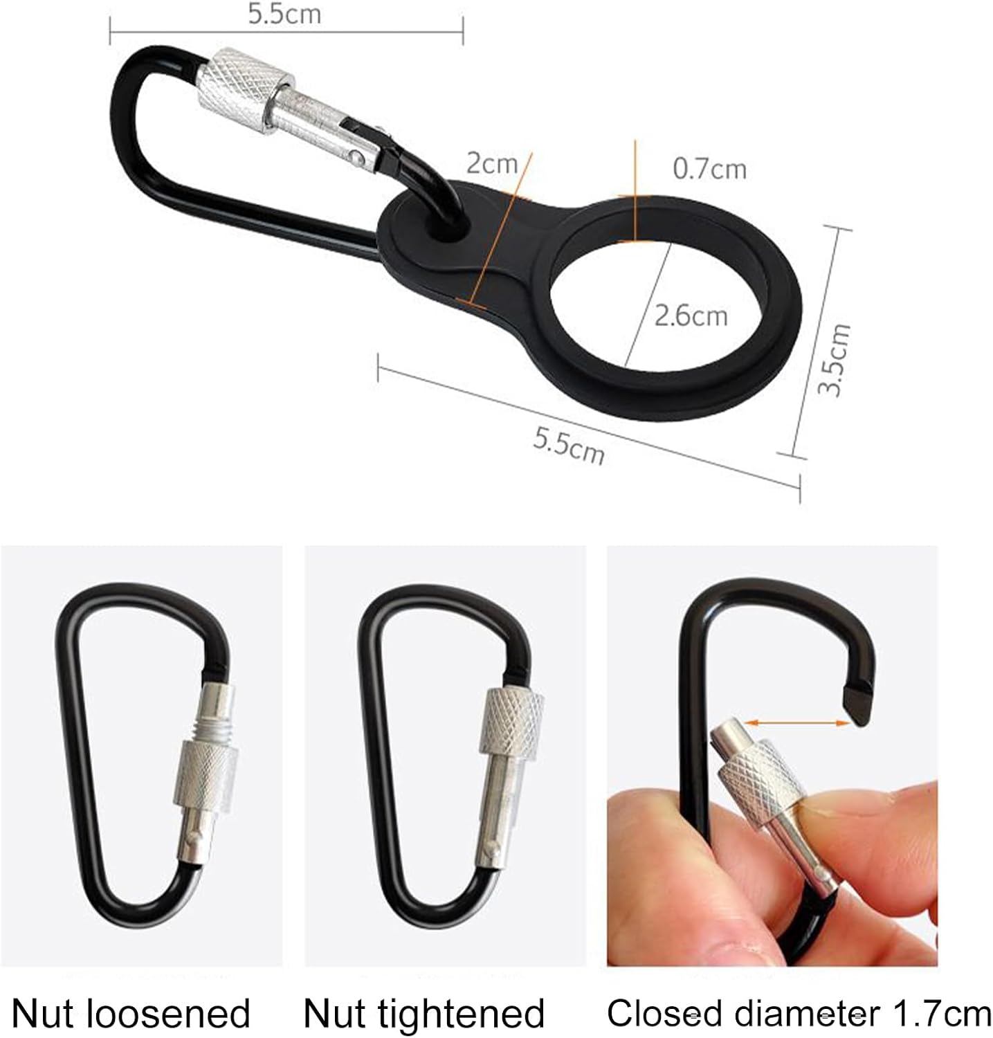 Générique Squid Hook Protector Case, Squid Hooks Protection Caps Fishing Tackle, High-Strength Lure Bait Safety Cover, Fish Tools for Adults Enthusiasts Beginners, 10 Pack, Attributo singolo, Se