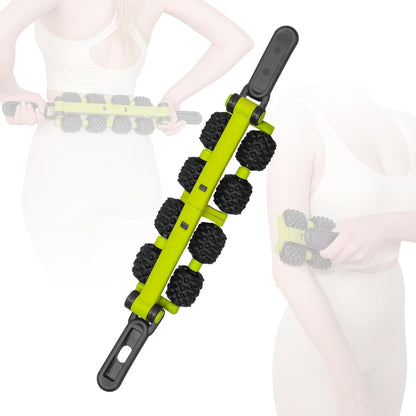 CSGGJR 8-Roller Detachable Fascia Massage Stick – Deep Tissue Massager for Back, Arms, Legs & Abdomen – Full Body Fascia Blasting Tool for Muscle Recovery, Circulation Boost & Cellulite Reduction