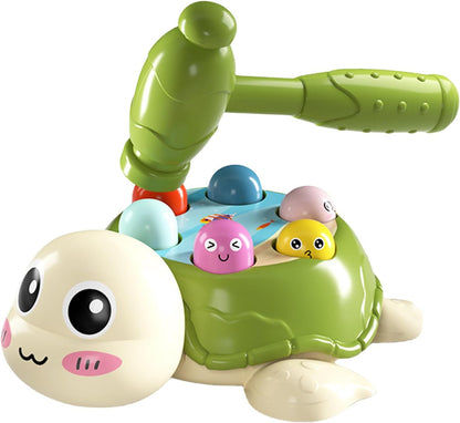 Nuyhgtr Mole Game, Turtle Educational Pounding Toys, Developmental Interactive Learning, Cute Mole Games, Ideal for Kids, Boys And Girls, Play Activity 7.68x6.3x2.72 inch