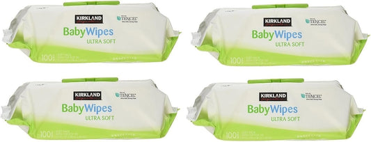 Kirkland Signature Baby Wipes, tRDARz, 4 Pack(100 Wipes)