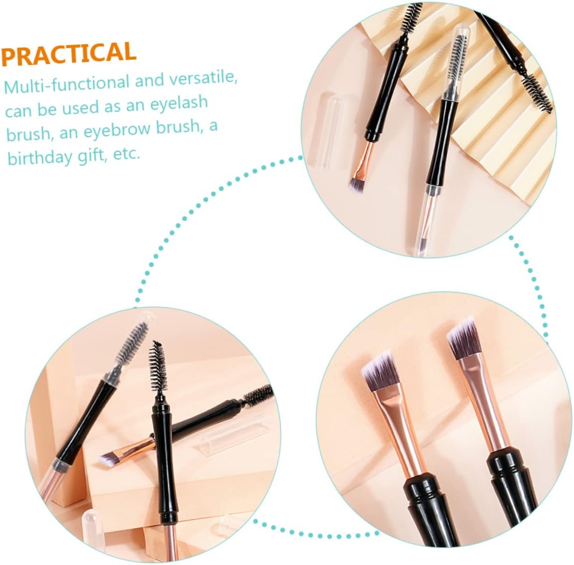 NIYANGLE 10Pezzi Sopracciglia Kit Forniture Per Occhi e Sopracciglia Accessori Per Makeup