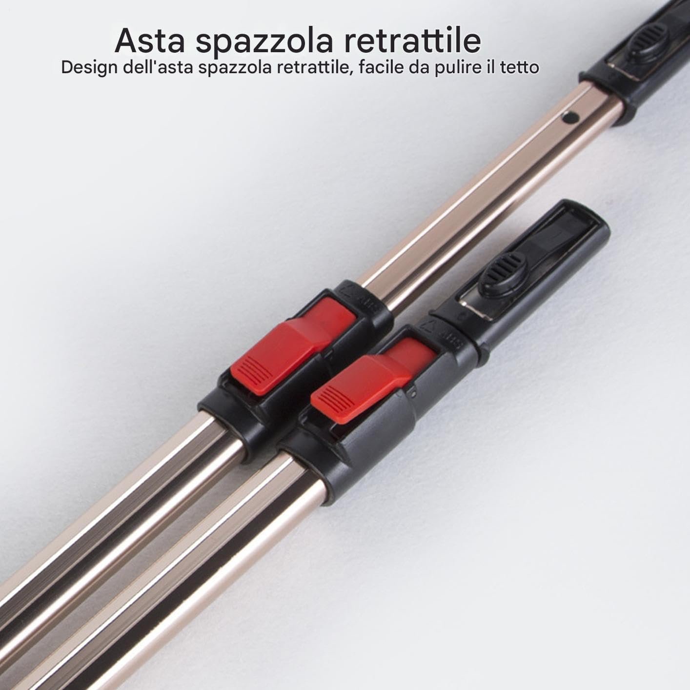 360° Rotating Car Washing Brush, Windshield Cleaner Duster Mop with Extendable Handle, Snow Remover And Window Detailing Tool for Auto, Truck, RV, Glass Cleaning, Car Exterior Wash