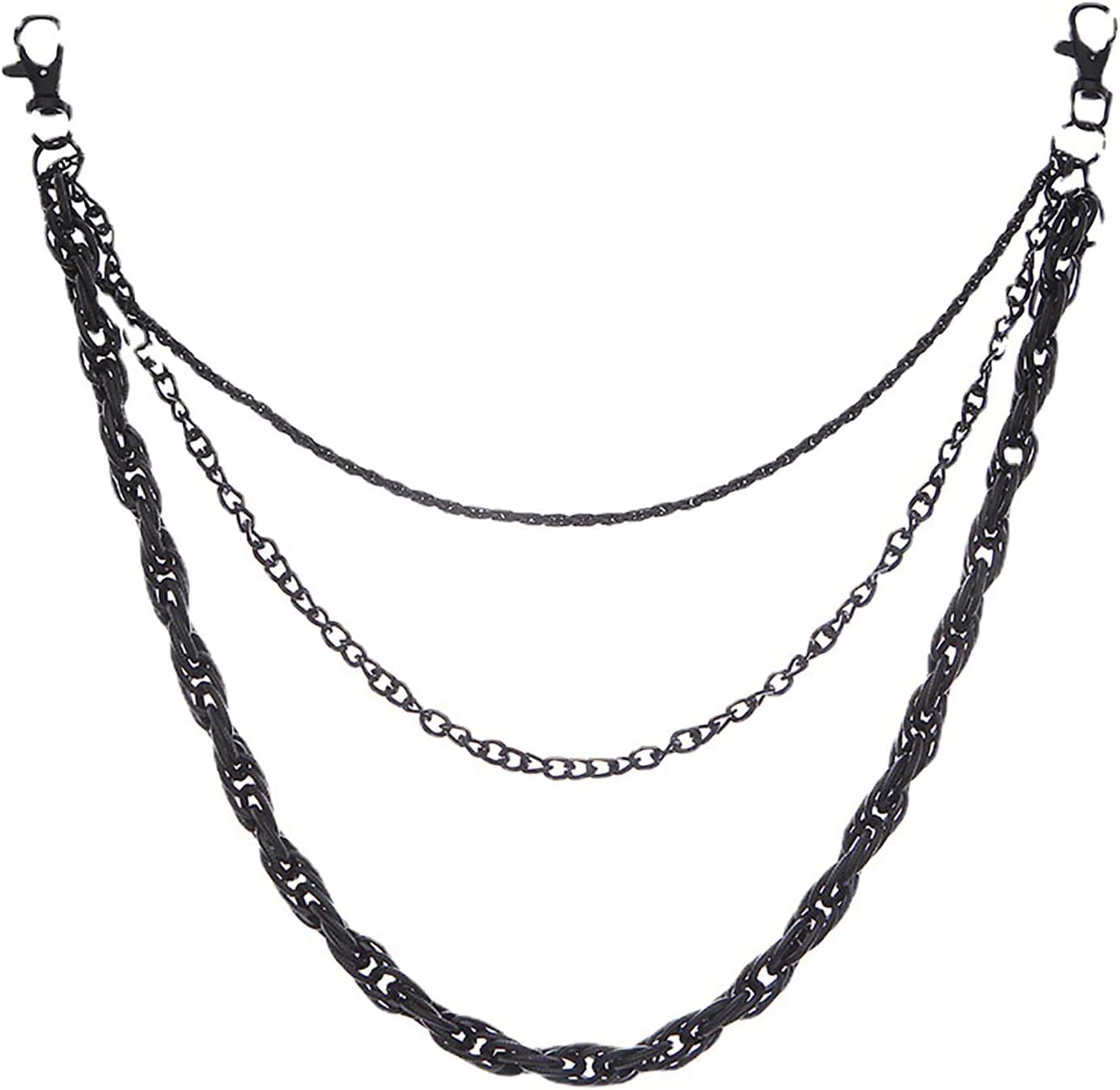PINKPIN Heavy Biker Trucker Keychain Punk Trouser Wallet Chain For Men Women