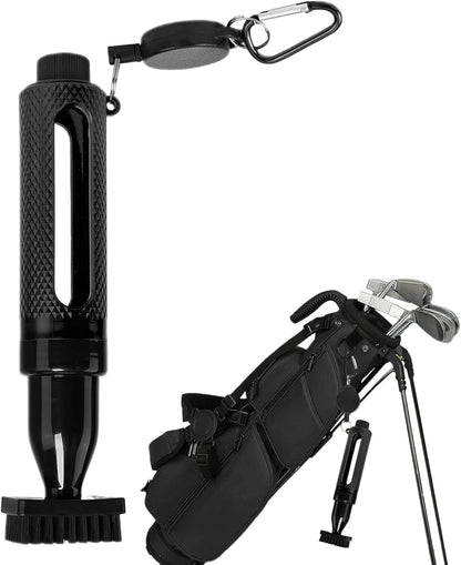 Golf Club Cleaner, Portable Brush, Multifunctional Cleaning Tool, ABS Waterproof Regripping Supplies, Essential for Practice Range and on-The-Go Maintenance, 20 x 4 cm