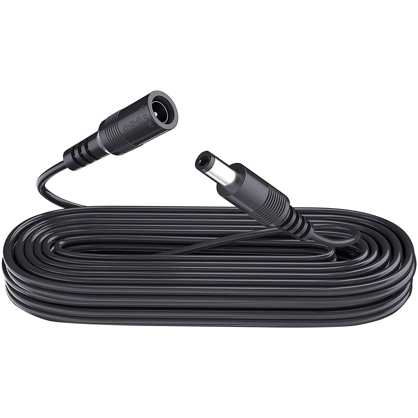 ANLINK 10ft 3M DC Power Extension Cable, DC 12V Power Adapter Extension Cord 5.5mm x 2.1mm for CCTV Security Camera/Router/LED Strip Light/Printer and More-Black