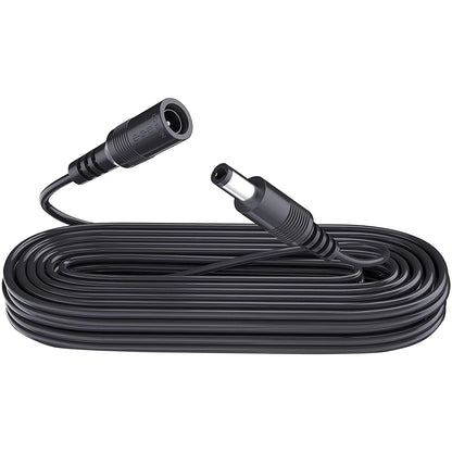 ANLINK 10ft 3M DC Power Extension Cable, DC 12V Power Adapter Extension Cord 5.5mm x 2.1mm for CCTV Security Camera/Router/LED Strip Light/Printer and More-Black
