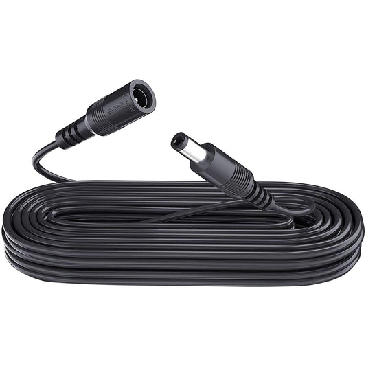ANLINK 10ft 3M DC Power Extension Cable, DC 12V Power Adapter Extension Cord 5.5mm x 2.1mm for CCTV Security Camera/Router/LED Strip Light/Printer and More-Black