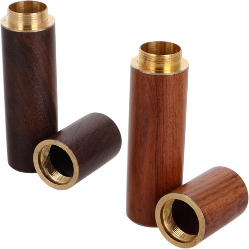 KITANDOVE 2pcs Storage Bin Water Proof Matches Small Waterproof Container Pill Container Survival Water Wood