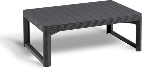 Keter Lyon Adjustable Table, 116 cm x 71.5 cm x 66 cm Size, Graphite