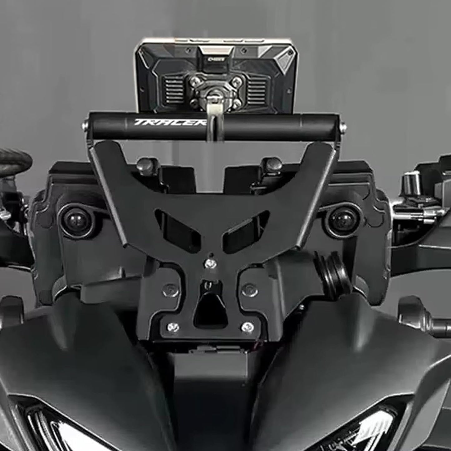 QJY-Motor Part-Store Tracer9/900 Motorcycle Navigation Front Bracket GPS Phone Holder for TRACER 9 GT Tracer 900 GT 2021 2022 2023 2024