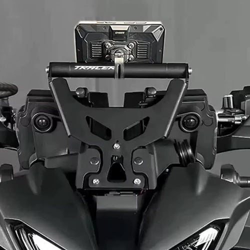 QJY-Motor Part-Store Tracer9/900 Motorcycle Navigation Front Bracket GPS Phone Holder for TRACER 9 GT Tracer 900 GT 2021 2022 2023 2024