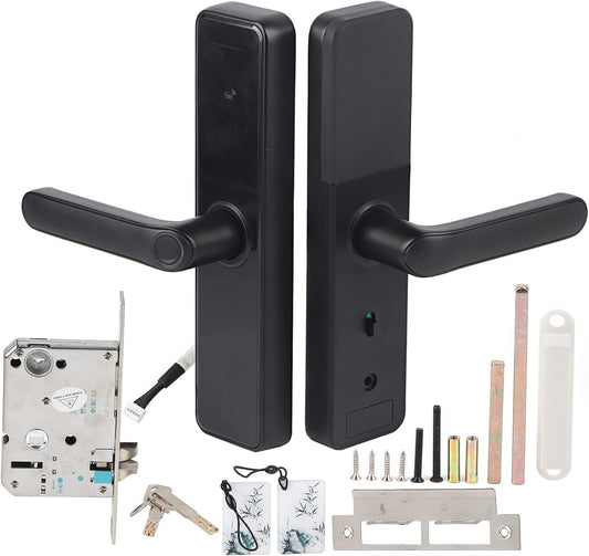 Smart Wifi Electronic Lock, Waterproof Touch Screen Smart Lock, Fingerprint/Password/WIFI/IC Card with Mechanical Key