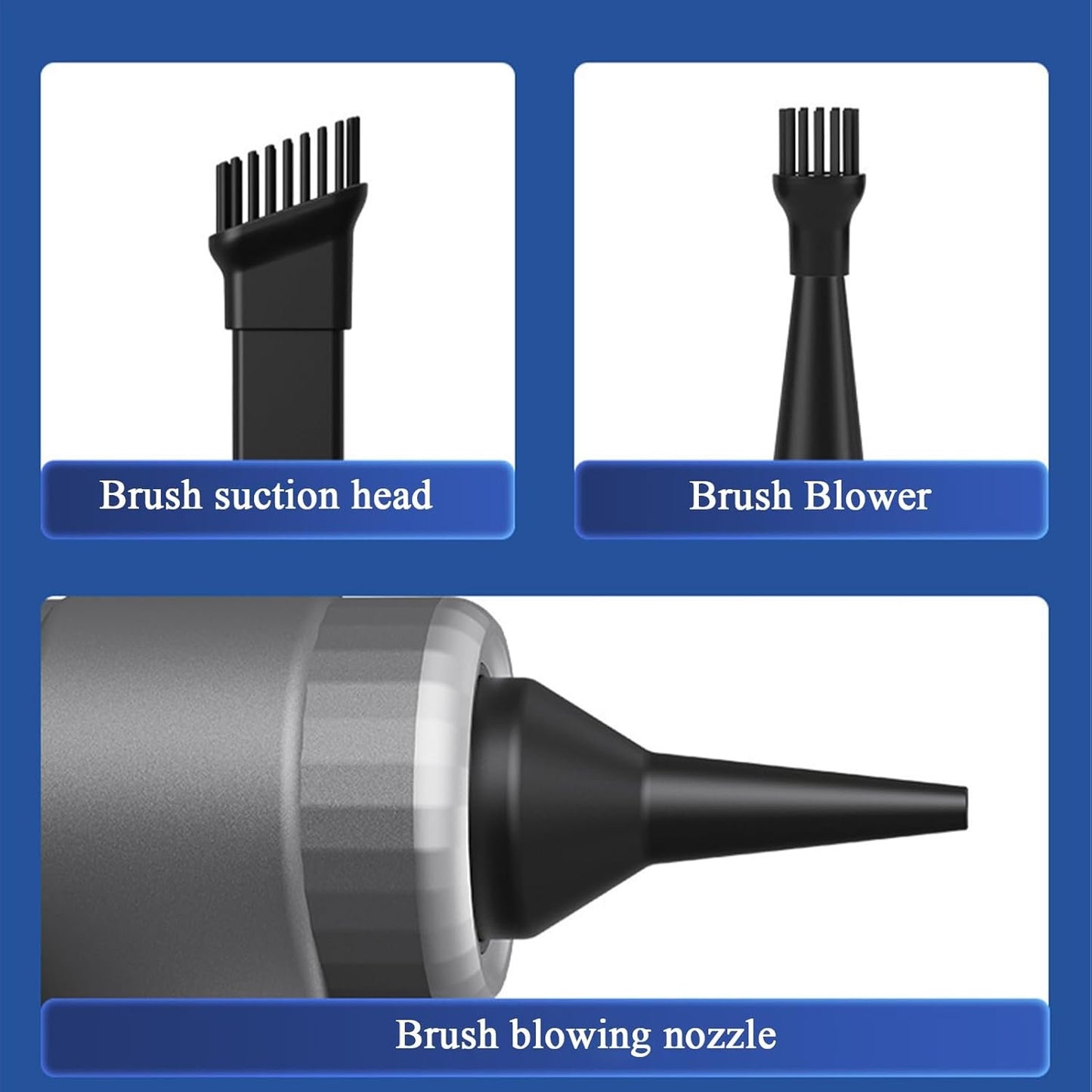 Car Vacuum Cleaner, Wireless Air Duster, Lightweight Handheld Cleaning Tool, 9000Pa Powerful Suction, Ideal for Furniture, Workshops, Home, Car Detailing, Mattresses, Hair Removal