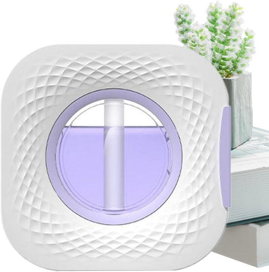 Automatic Aromatherapy Diffuser, Scent Air Machine with Adjustable Fragrance Dispenser, Portable Freshening Tool for Car, Pet Area, Living Room, Bathroom, Bedroom, 3.94x3.94x1.18 in