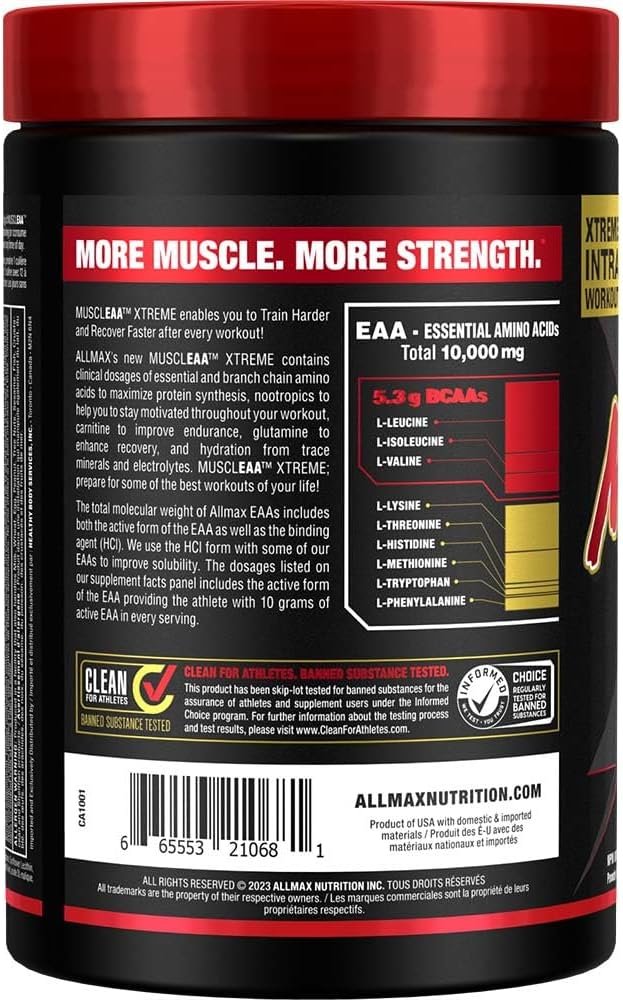 Allmax Nutrition - MusclEAA Xtreme - Cherry Limeade
