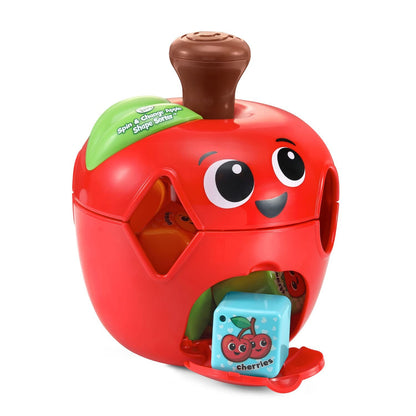 LeapFrog Spin and Change Apple Shape Sorter (English Version)