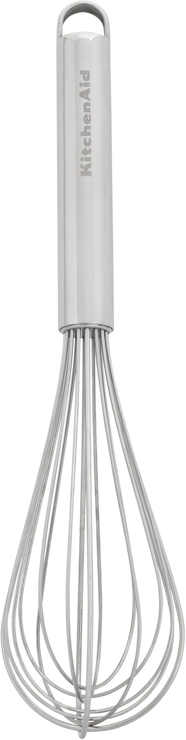 KitchenAid - Premium Whisk, Heat Resistant Stainless Steel Utility Whisk
