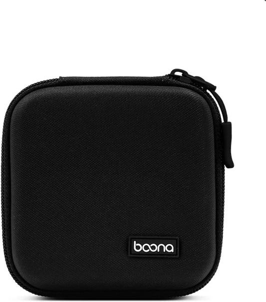 Charger Case for MacBook,Small Electronic Organizer Bag for New MacBook Air/Pro Power Adapter, Portable Pouch Travel Storage for Laptop Accessories, Magic Mouse, USB Drives, GoPro, Gadgets-Black