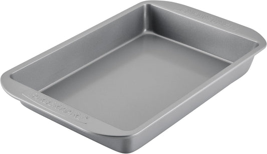 Farberware 52102 Nonstick Bakeware Baking Pan/Nonstick Cake Pan, Rectangle - 9 Inch x 13 Inch, Gray