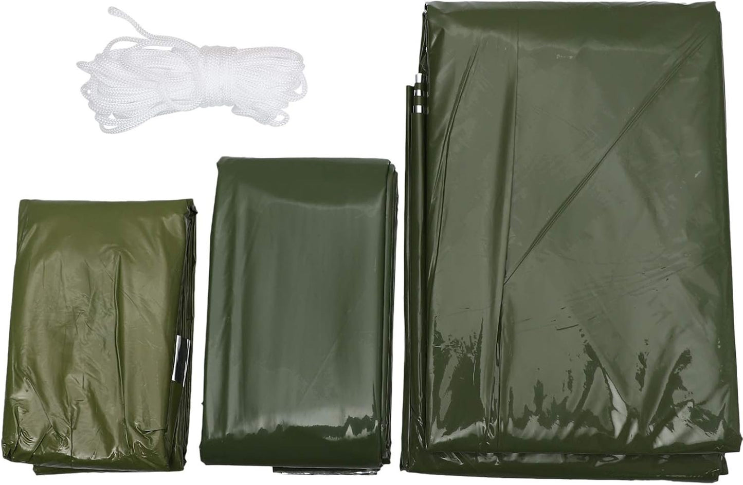 OSOLADY Emergency Thermal Sack with Blanket Tent Lightweight Portable Outdoor Sleeping Sack for Camping Hiking Survival and Emergency Situations