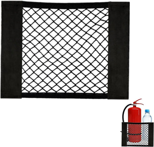 Trunk Net | Car Cargo Storage Net for Trunk - Small Car Storage Net, Elastic Seat Storage Mesh, Interior Accessories for SUV, Truck, Van, RV
