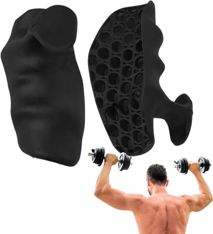 Mens Weight Lifting Grips, Silicone Non Slip Gloves, Gym Hand Support, Dumbbell Gripper with Wrist Wraps, Workout Accessories, Exercise Gear for Men and Women, Black